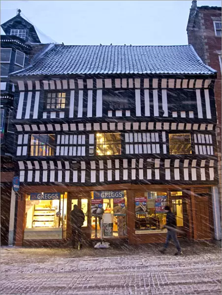Newark, UK. The Medieval governors house has now been converted into a bakery