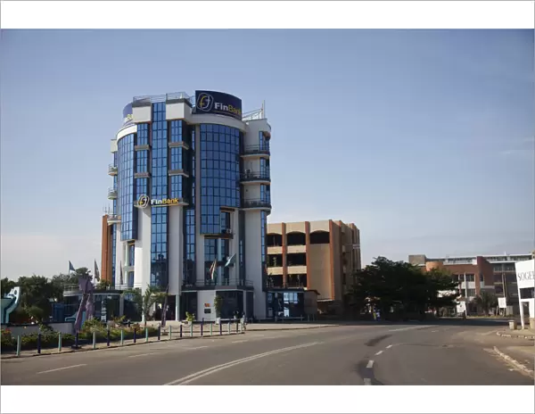 Bujumbura, Burundi. New buildings signify economic development