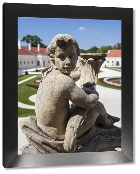 Statue at Esterhazy Palace, Fertod, Western Transdanubia, Hungary