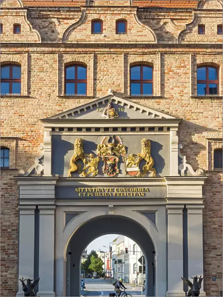 Rostock, Mecklenburg-Western Pomerania, Germany. Steintor (Stone Gate)