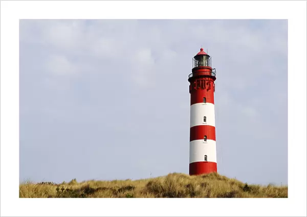 Lighthouse Wittduen, Amrum Island, Friesland, Schleswig-Holstein, Germany