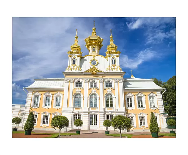 Church of the Grand Palace, Petergof, Saint Petersburg, Russia