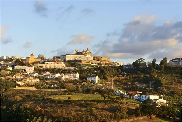 Portalegre in the afternoon light. Alentejo, Portugal