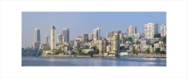 Mumbai (Bombay) skyline, India
