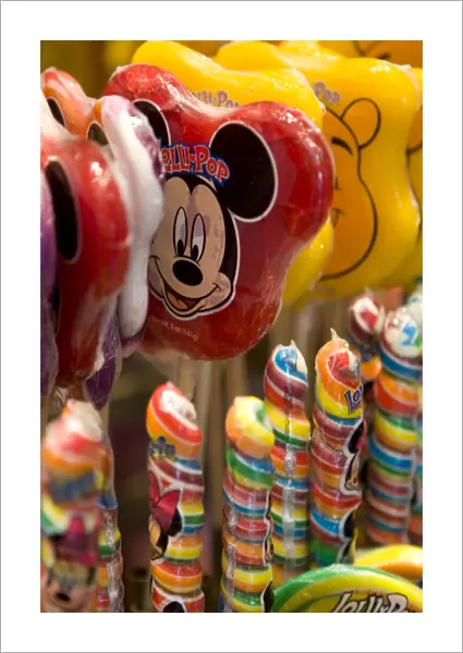 Orlando, Florida, USA. Disney candy for sale at the theme parks in Orlando