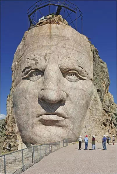 Crazy Horse Mountain, Black Hills, South Dakota, USA