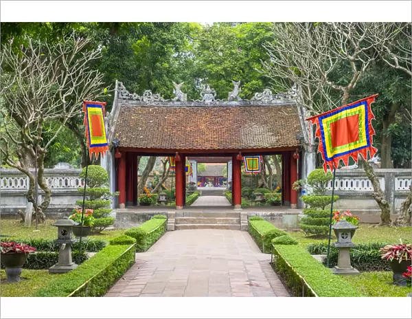 Temple of Literature, Dong Da District, Hanoi, Vietnam