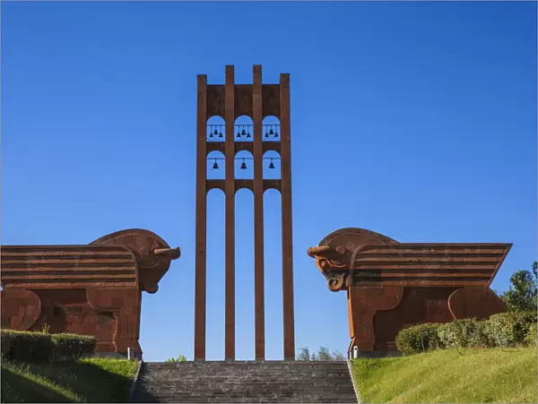 Armenia, near Armavir, Sardarapat War memorial