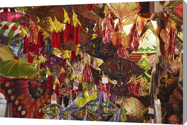 Kite shop inside Central Market, Chinatown, Kuala Lumpur, Malaysia