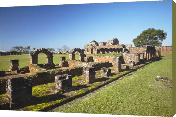 Ruins of Jesuit mission at Trinidad (UNESCO World Heritage Site), Itapua, Paraguay