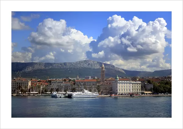 Sea front and the Palace of Diocletian (4th century), Split, Split-Dalmatia county