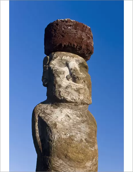 Chile, Rapa Nui, Easter Island, Moai statue