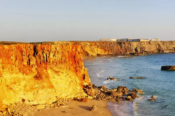 Sagres cape, where the great world discoveries of Portugal were planned by Infante