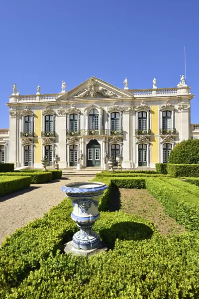 The Queluz National Palace (Palacio Nacional de Queluz), dating back to the 18th century