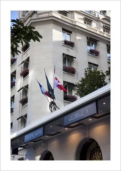 Hotel George V, Avenue George V, Paris, France