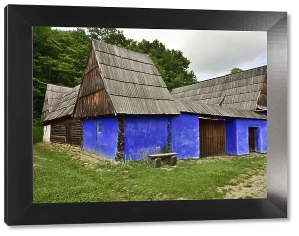 Farmhouse of Romania. ASTRA Museum of Traditional Folk Civilization, an open-air museum