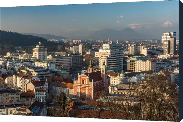City skyline, Ljubljana, Slovenia
