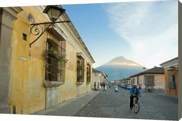 La Antigua Guatemala (Unesco site) and Vulcan de Agua, Guatemala