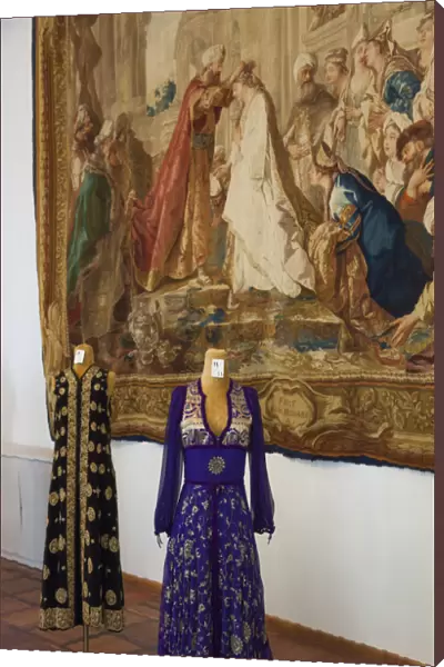 Iran, Tehran, Niyavaran Palace Complex, palace of the last Shah, gowns of the last