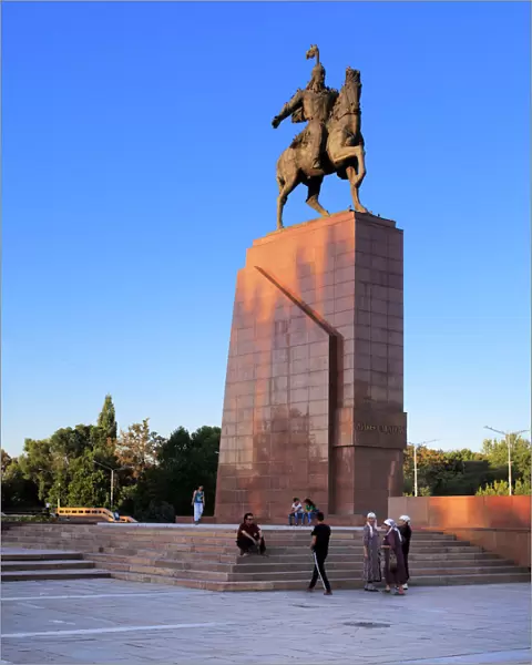 Manas monument, Bishkek, Kyrgyzstan