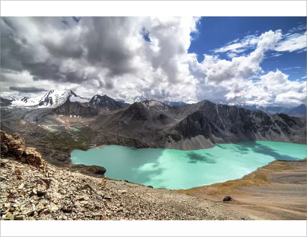 Ala Kul (Ala Kol) lake (3560 m), Issyk Kul oblast, Kyrgyzstan
