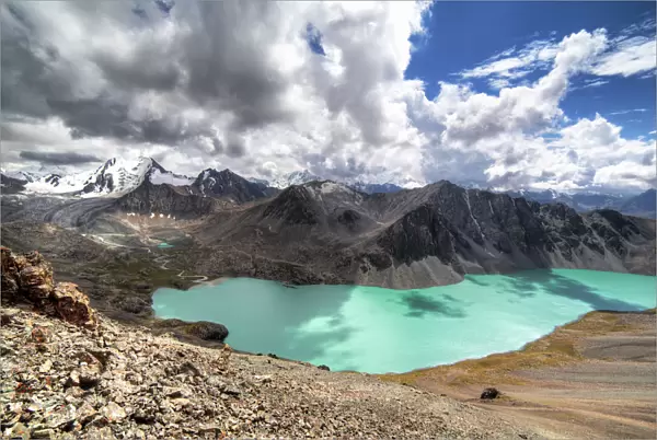 Ala Kul (Ala Kol) lake (3560 m), Issyk Kul oblast, Kyrgyzstan