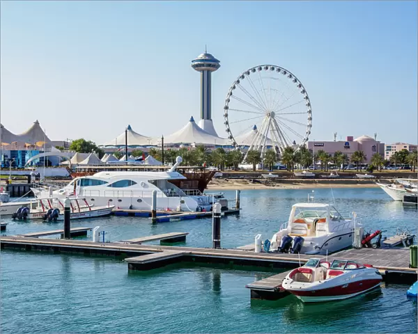 Marina Mall and Ferris Wheel, Abu Dhabi, United Arab Emirates