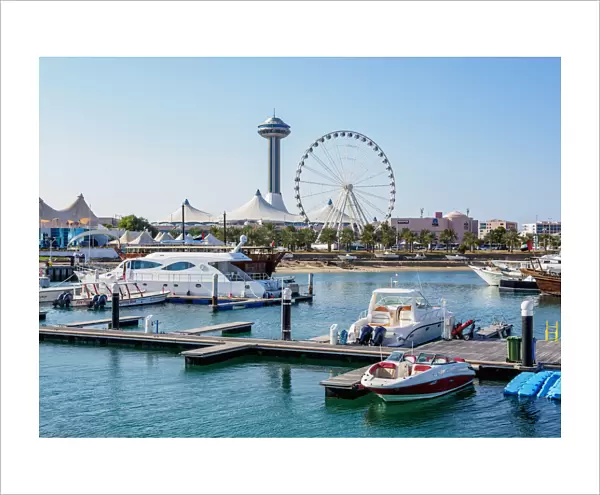 Marina Mall and Ferris Wheel, Abu Dhabi, United Arab Emirates