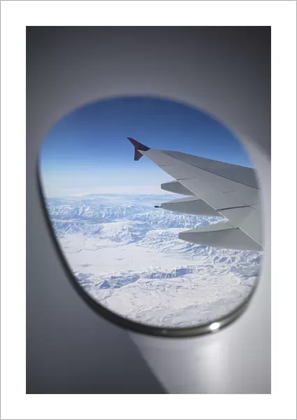 View out of window of an A380 over Eastern Tureky