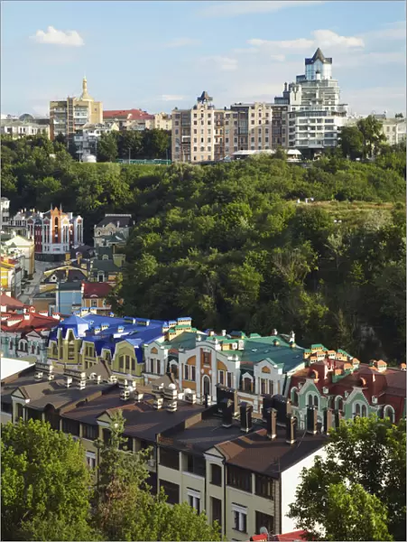 View of colourful new houses, KIev, Ukraine