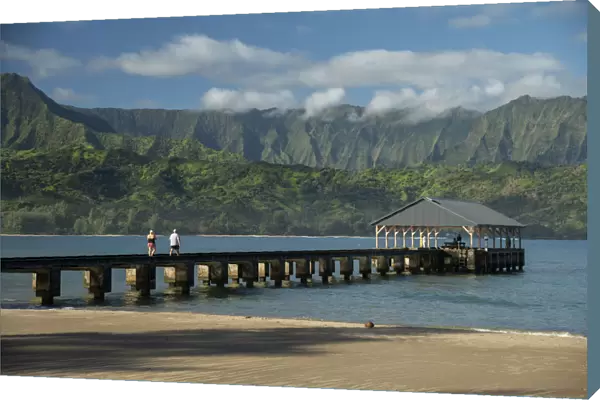 USA; Hawaii; Hawaiian; Island; Kauai; Na Pali Coast, Hanalei Beach