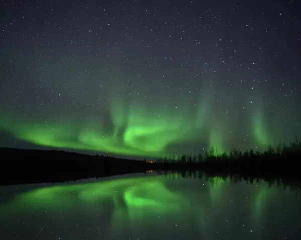 Aurora Borealis, Fairbanks, Alaska, USA