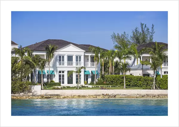 Caribbean, Bahamas, Nassau, House on Paradise Island