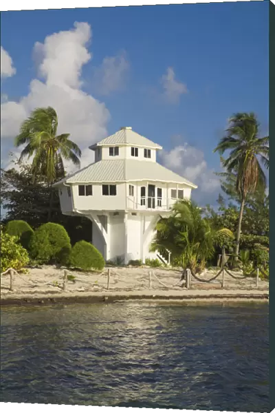 Belize, Caye Caulker, Beachfront house