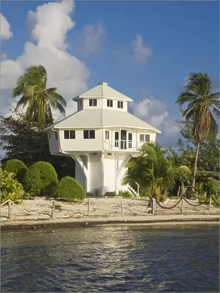 Belize, Caye Caulker, Beachfront house