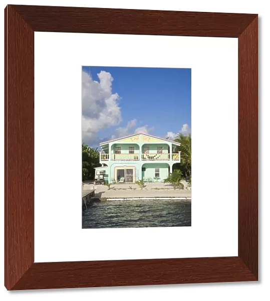 Belize, Caye Caulker, Beach front house
