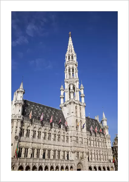 Belgium, Brussels, Grand Place, City Hall