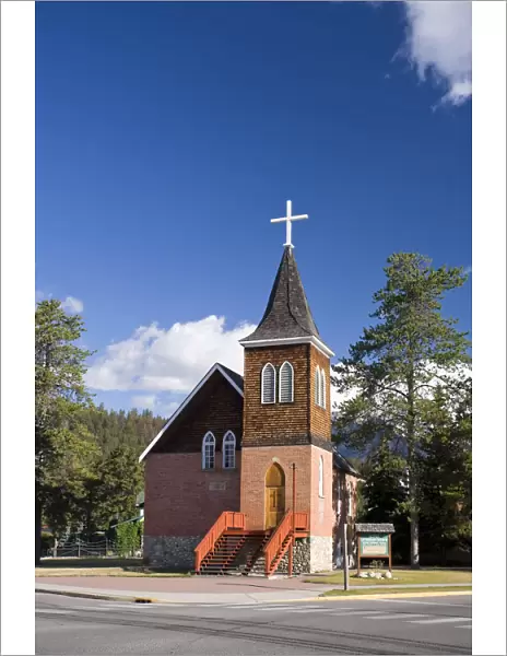 Jasper Lutheran Church, Jasper Town, Jasper National Park, Alberta, Canada