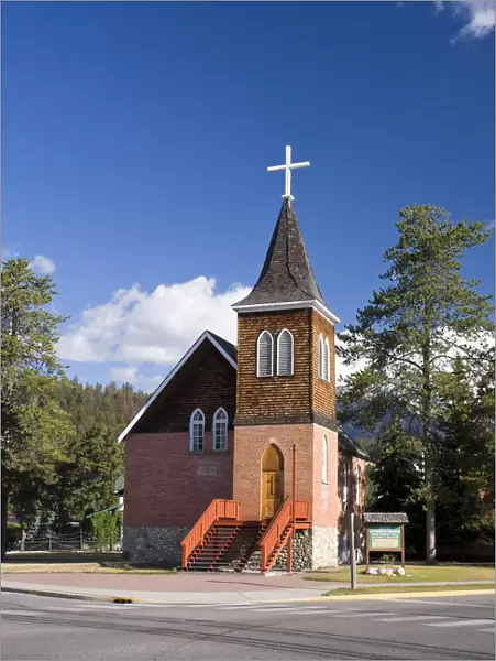 Jasper Lutheran Church, Jasper Town, Jasper National Park, Alberta, Canada