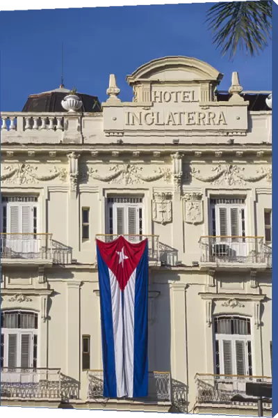 Cuba, Havana, Parque Central, Hotel Inglaterra