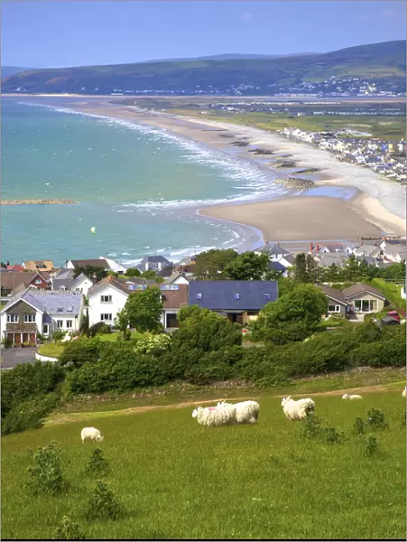 The Seaside Resort of Borth, Cardigan Bay, Wales, United Kingdom, Europe
