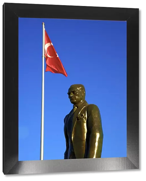 Statue of Mustafa Kemal Ataturk, Kyrenia, North Cyprus