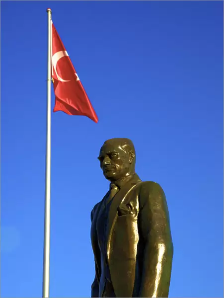 Statue of Mustafa Kemal Ataturk, Kyrenia, North Cyprus