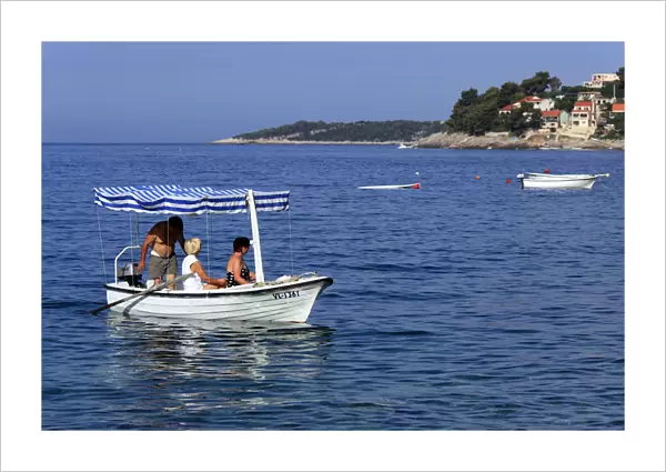 Prizba town, Island of Korcula, Dalmatian coast, Croatia