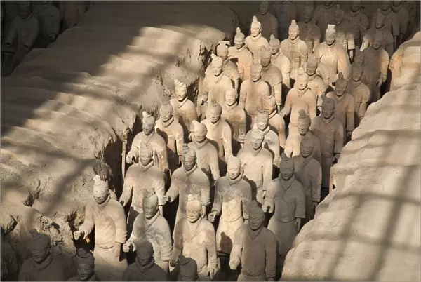 China, Shaanxi, Xi an, The Terracotta Army Museum, Terracotta warriors