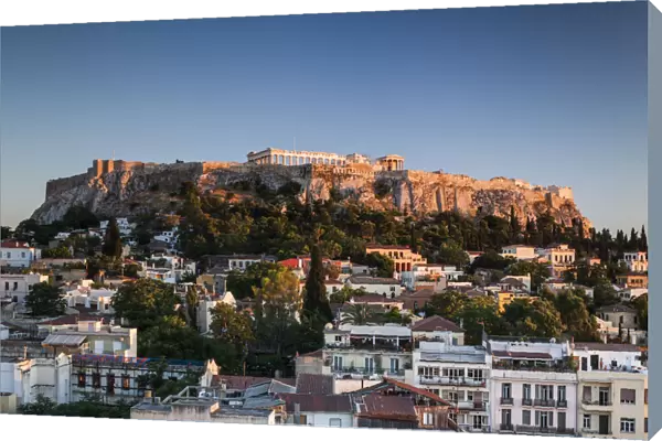 Greece, Athens, Acropolis, sunset