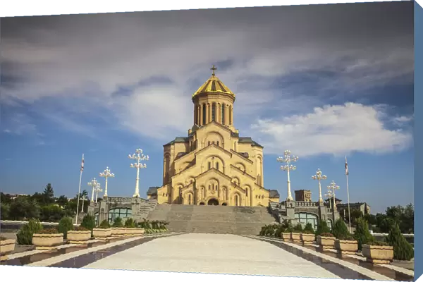 Georgia, Tbilisi, Avlabari, Tsminda Sameba Cathedral (Holy Trinity Cathedral) - the