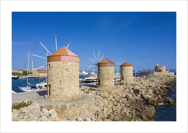 Greece, Rhodes, Old Harbour