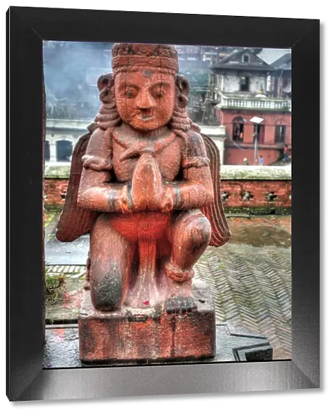 Garuda statue, Pashupatinath, Kathmandu, Nepal