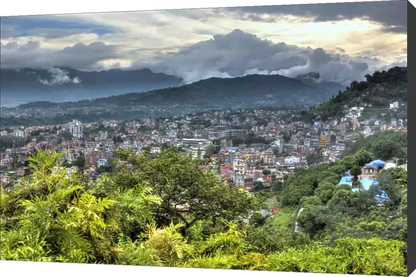 Cityscape from Swayambhunath, Kathmandu, Nepal
